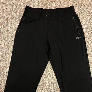 black joggers